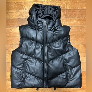 Zara Hooded Puffer Vest